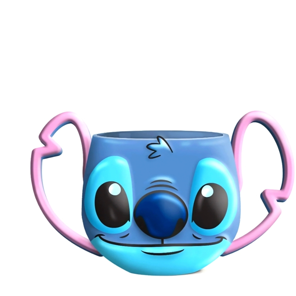 Stitch 3D sculptured coffee mug
